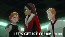 lets get ice cream snack time ice cream hungry carmen sandiego