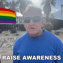 Raise Awareness Michael Peterson GIF - Raise Awareness Michael Peterson Oldgays GIFs