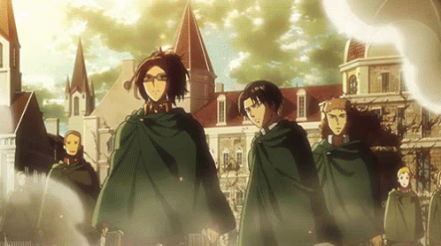 Attack On Titans Levi GIF - Attack On Titans Levi Squad - Discover & Share  GIFs