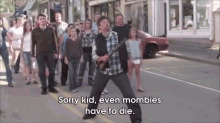 Even Mombies Have To Die GIF - Rigamortis Zombielovestory Deaconledges GIFs