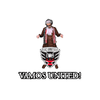 a logo for d.c. united shows an eagle and three stars