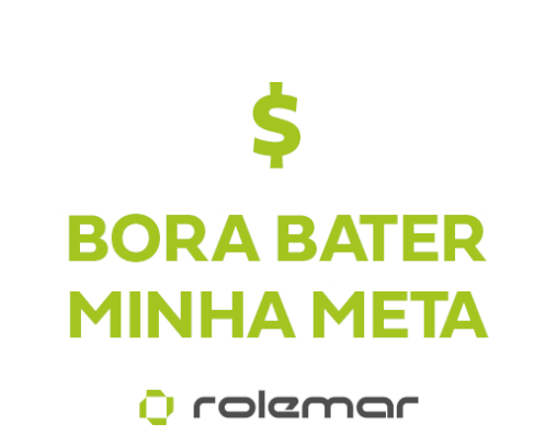 Bora Bater Minha Meta Rolemar Sticker - Bora Bater Minha Meta Rolemar Stickers