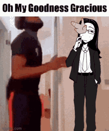 Oh My Goodness Gracious Ena GIF - Oh My Goodness Gracious Ena Coral Glasses GIFs