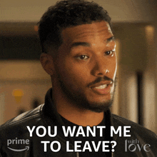 You Want Me To Leave Santiago Zayas GIF - You Want Me To Leave Santiago Zayas Rome Flynn GIFs