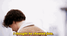 Greys Anatomy George Omalley GIF - Greys Anatomy George Omalley I Thought He Cheated Fate GIFs