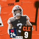 Cleveland Browns (9) Vs. New England Patriots (24) Fourth Quarter GIF - Nfl National Football League Football League GIFs