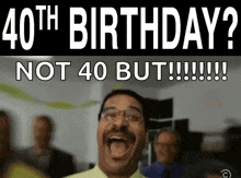 Happy40th You Old Bitch GIF