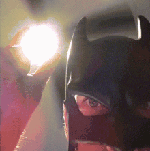 Batdad And Family Batman Mask GIF