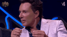 Staring Gerard Joling GIF - Staring Gerard Joling The Masked Singer GIFs