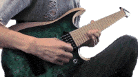 Playing Guitar Tim Henson Sticker - Playing Guitar Tim Henson Fingerpicking Stickers