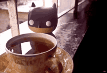 pop batman good morning coffee funko