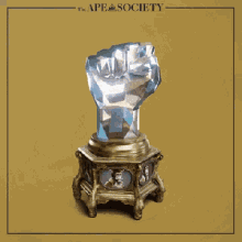 Diamond Hands Trophy Ape Society GIF