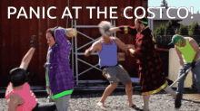 Panic At The Costco Panic GIF - Panic At The Costco Panic Fight GIFs