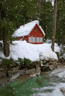 Snowing Snow GIF - Snowing Snow House GIFs