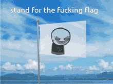 Gamzee Gamzee Homestuck GIF - Gamzee Gamzee Homestuck Stand For The Fucking Flag GIFs