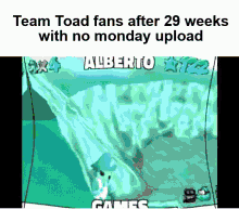 Team Toad Monday Upload GIF - Team Toad Monday Upload GIFs