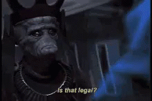 Nute Gunray asking: &quot;Is that legal?&quot;