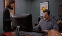 Nope Anger GIF - Nope Anger Ron Swanson GIFs