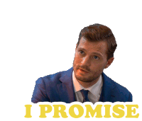 I Promise Jamie Dornan Sticker - I Promise Jamie Dornan Barb And Star Go To Vista Del Mar Stickers