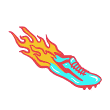 Soccer Shoes On Fire GIF - Soccer Shoes On Fire Shoes On Fire GIFs