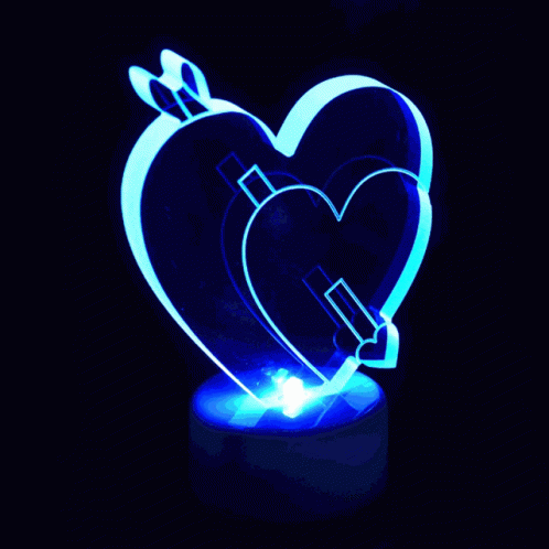 min chap ønske Love Heart GIF - Love Heart Light - Discover & Share GIFs