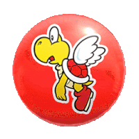 Koopa Paratroopa Balloon Paratroopa Sticker