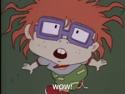 Rugrats Chuckie Finster GIF - Rugrats Chuckie Finster Wow GIFs
