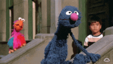 Grover Muppets GIF - Grover Muppets Breathe GIFs