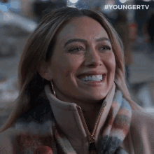 Laughing Kelsey Peters GIF - Laughing Kelsey Peters Younger GIFs