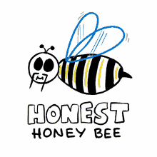 honest honey bee veefriends truthful honest bee