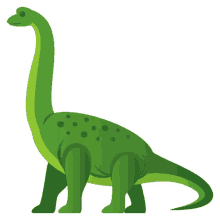 sauropod nature joypixels long necked dinosaur large vegetarians