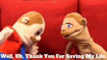 Sml Marvin GIF - Sml Marvin Well Uh Thank You For Saving My Life GIFs