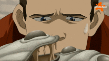 a nickelodeon cartoon of a man looking at something
