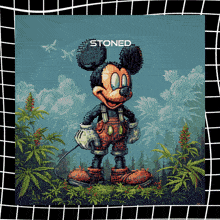 Stonedmickeys Mickey GIF - Stonedmickeys Mickey Weed GIFs