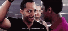 Put Your Hand Down GIF - Denzel Washington Hand Down Donald Faison GIFs