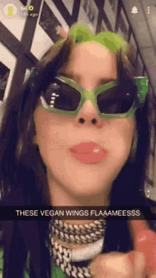 Billie Vegan GIF - Billie Vegan Wings GIFs