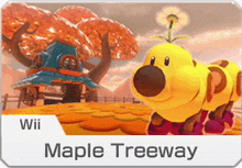 Wii Maple Treeway Mario Kart GIF - Wii Maple Treeway Mario Kart Mario Kart 8 Deluxe GIFs