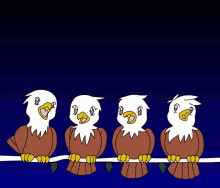 Baby Eagle Happy New Year GIF - Baby Eagle Happy New Year Welcome GIFs