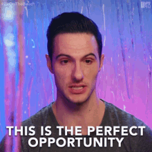 This Is The Perfect Opportunity Perfect Timing GIF - This Is The Perfect Opportunity Perfect Opportunity Perfect Timing GIFs
