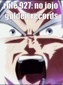 No Jojo Golden Records GIF - No Jojo Golden Records Jojo Game GIFs