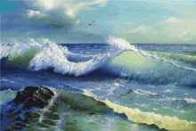 Waves Ocean GIF - Waves Ocean Nature GIFs