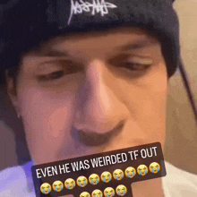 Omar Apollo Even He Was Weirded Tf Out GIF - Omar Apollo Even He Was Weirded Tf Out Vinsanezo GIFs