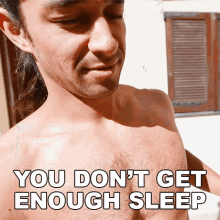 You Dont Get Enough Sleep Wil Dasovich GIF - You Dont Get Enough Sleep Wil Dasovich Wil Dasovich Vlogs GIFs