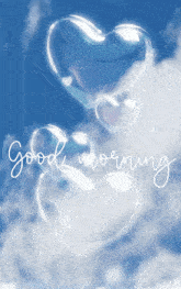 Good Morning Images New 2023 Blue Sky GIF - Good Morning Images New 2023 Blue Sky Hearts GIFs