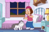 Indiniprint Meg Griffin And Her Queer Cat GIF - Indiniprint Meg Griffin And Her Queer Cat GIFs