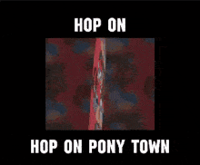 Pony Town Ponytown GIF - Pony Town Ponytown Hop On GIFs