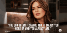 The Job Desnt Change You It Makes You More Of Who You Already Are Arguing GIF - The Job Desnt Change You It Makes You More Of Who You Already Are Arguing Chatting GIFs