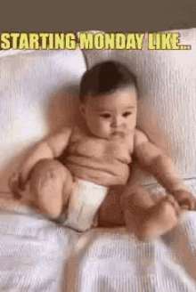 Monday Mood Happy GIF - Monday Mood Happy Baby - Discover & Share GIFs