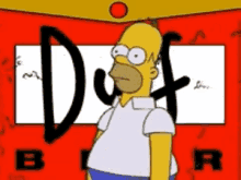 Homer Simpson Disappear GIF - Homer Simpson Disappear Duff Beer GIFs