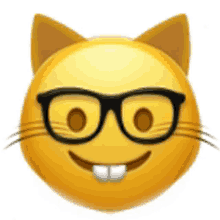 nerd cat meme lol nerd emoji
